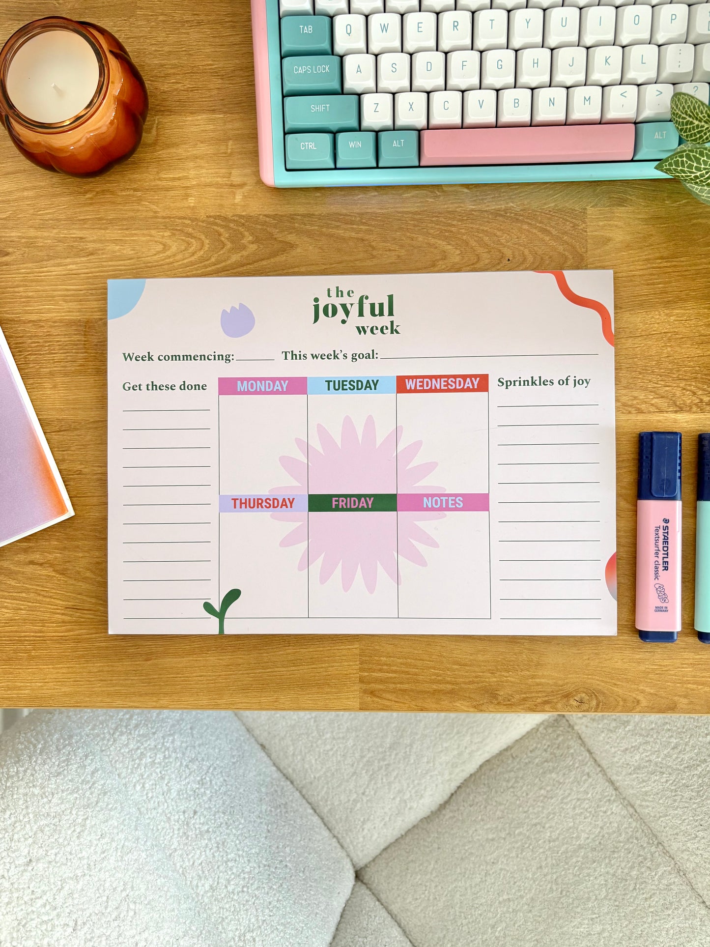 The Joyful Week Planner - Illustrated