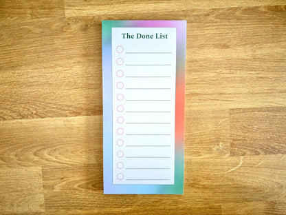The Done List - Gradient
