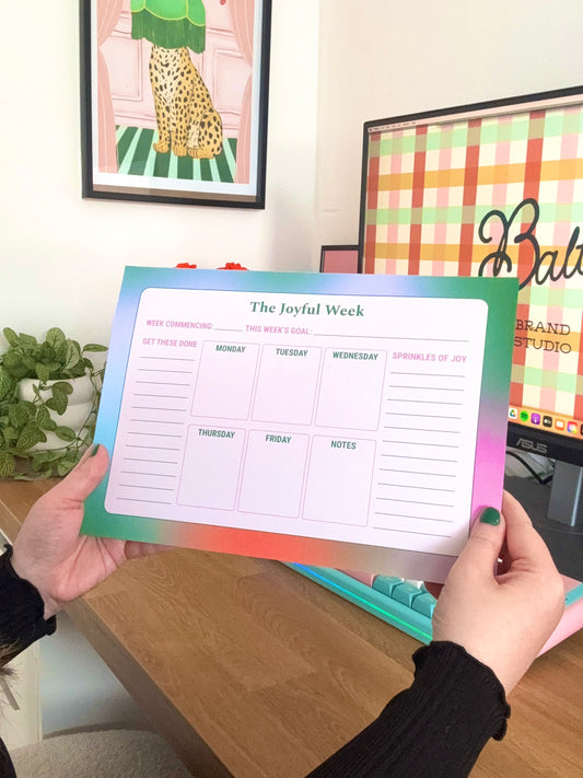 The Joyful Week Planner - Gradient