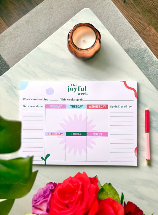The Joyful Week Planner - Illustrated