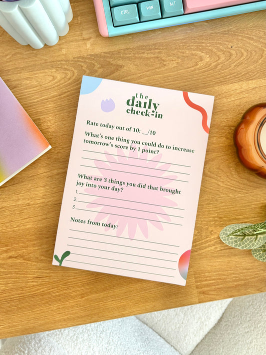 The Daily Check-in - Illustrated